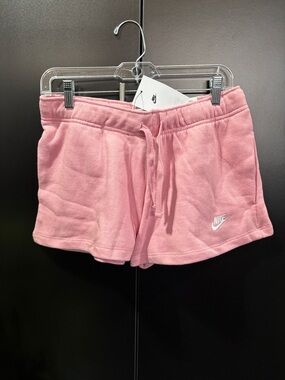 Nike Standard Fit Mid Rise, fleece lined,hip pockets,elastic drawcord waist,soft